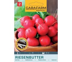 Výsevný pás - reďkovka skorá guľatá