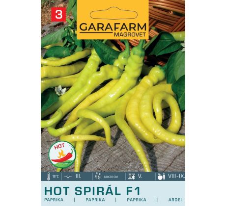 Paprika Csípős spirál F1 - štipľavá