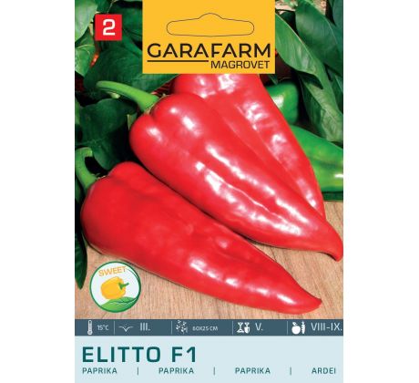 Paprika Elitto F1 - sladká